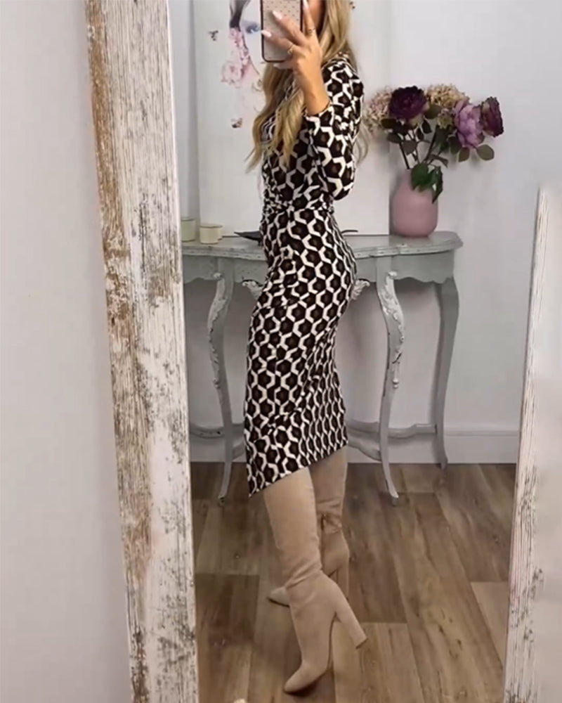 Jasmin | Elegant kjole med slids